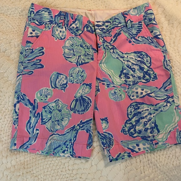 Lilly Pulitzer Chipper Shorts (matching tee included for free—see note) - Picture 2 of 10